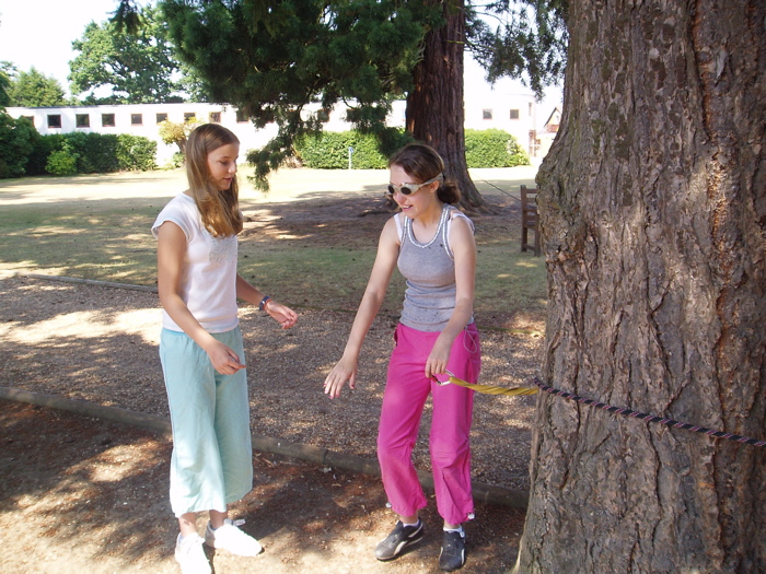 Zoe and Amy have a go...