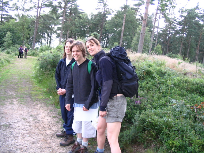 Dan, Dom and Claire... they look the part.