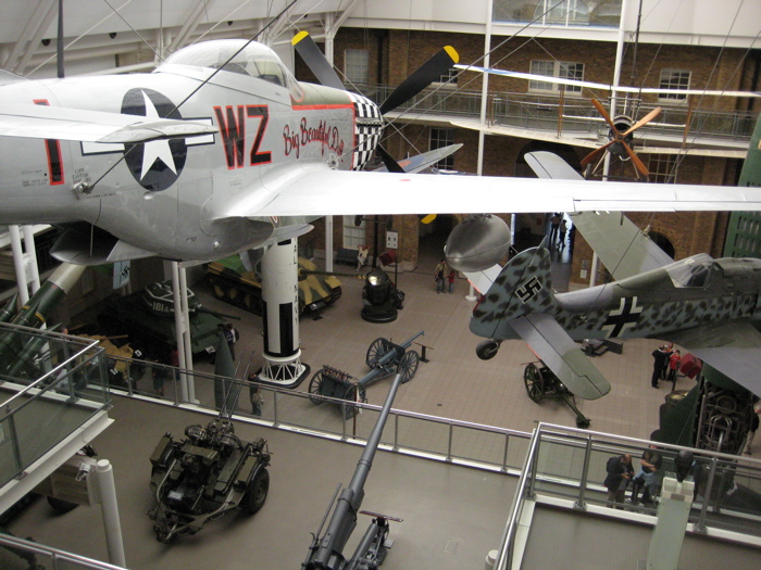 A view from the 4th floor, looking downwards.