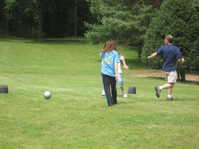 Neil attempts to score